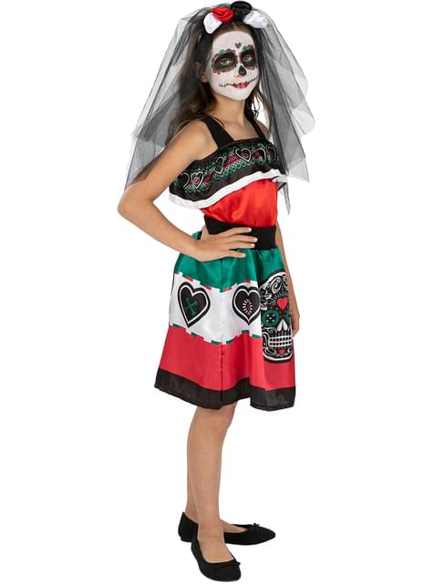 Disfraz de Catrina para niña - Funiglobal | Funidelia