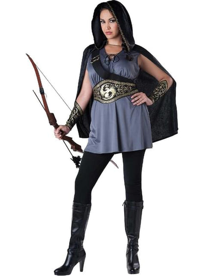 Disfraz de Cazadora Katniss para mujer talla grande - In Character Costumes | Funidelia