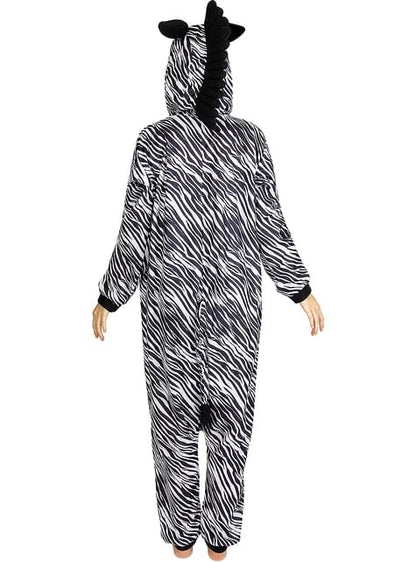 Disfraz de cebra onesie para adulto - Funiglobal | Funidelia