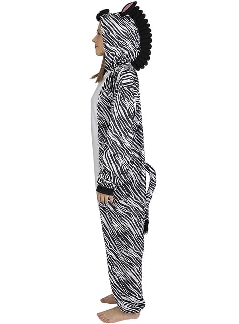 Disfraz de cebra onesie para adulto - Funiglobal | Funidelia