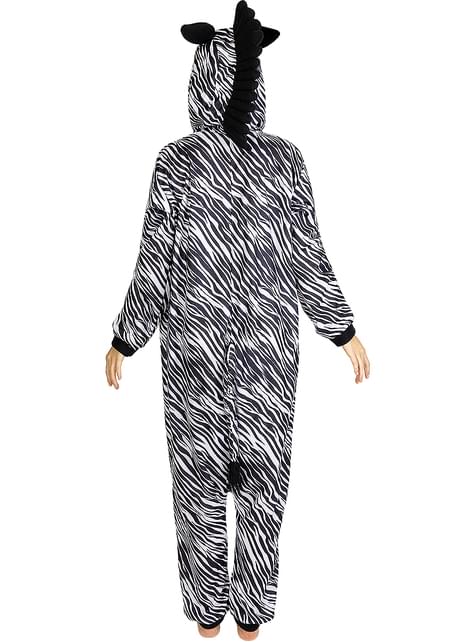 Disfraz de cebra onesie para adulto - Funiglobal | Funidelia