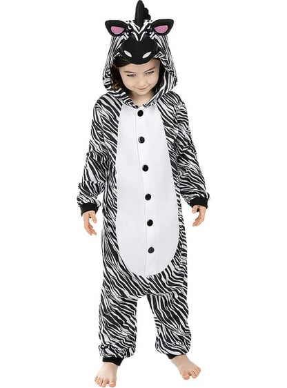 Disfraz de cebra onesie para niños - Funiglobal | Funidelia