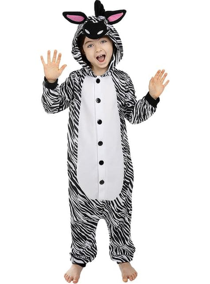 Disfraz de cebra onesie para niños - Funiglobal | Funidelia