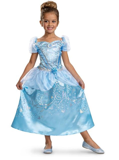 Disfraz de Cenicienta clásico para niña