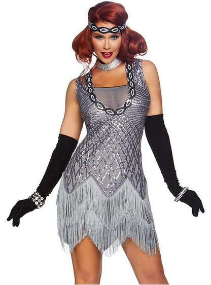 Disfraz de charlestón glamuroso para mujer - Leg Avenue | Funidelia