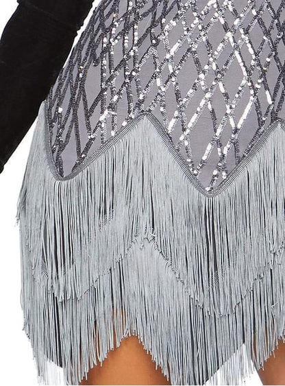 Disfraz de charlestón glamuroso para mujer - Leg Avenue | Funidelia