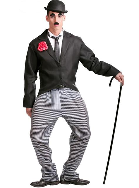 Disfraz de Charlot Charles Chaplin para hombre - Guirca | Funidelia