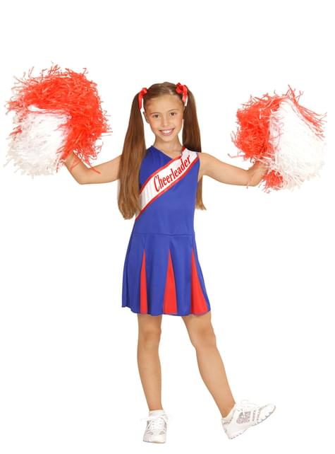 Disfraz de cheerleader para niña
