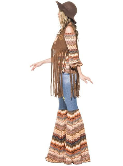 Disfraz de chica hippie para mujer - Smiffys | Funidelia
