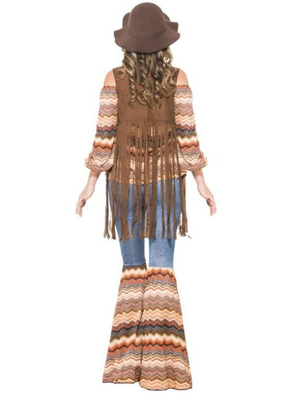 Disfraz de chica hippie para mujer - Smiffys | Funidelia