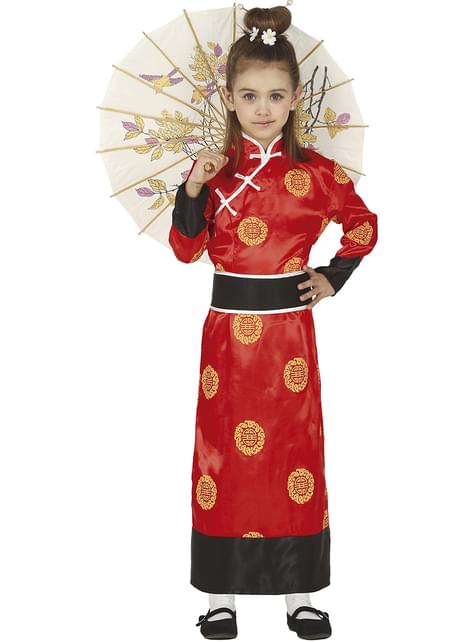 Disfraz de china para niña - Guirca | Funidelia