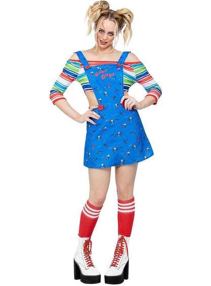Disfraz de Chucky, el Muñeco Diabólico para mujer - Smiffys | Funidelia