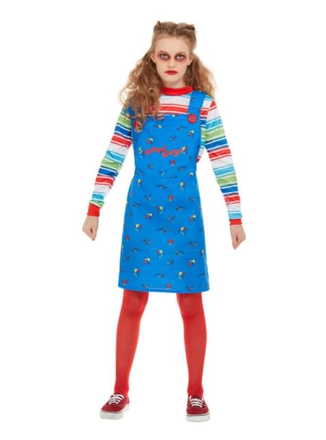 Disfraz de Chucky, el muñeco diabólico para niña