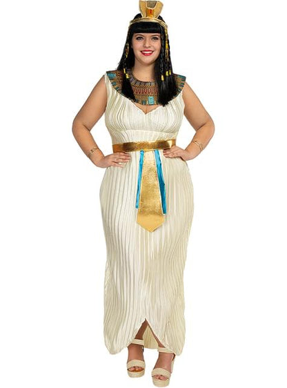 Disfraz de Cleopatra elegante para mujer talla grande - Funiglobal | Funidelia