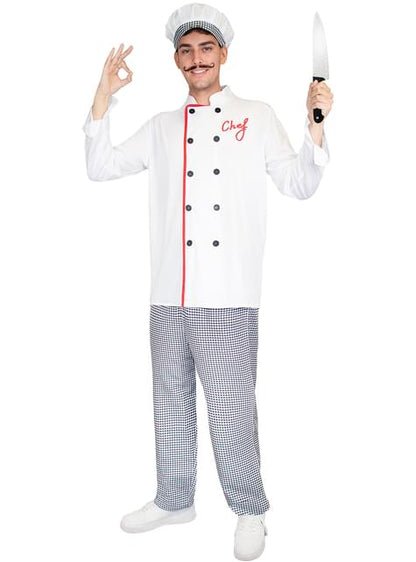 Disfraz de cocinero para hombre