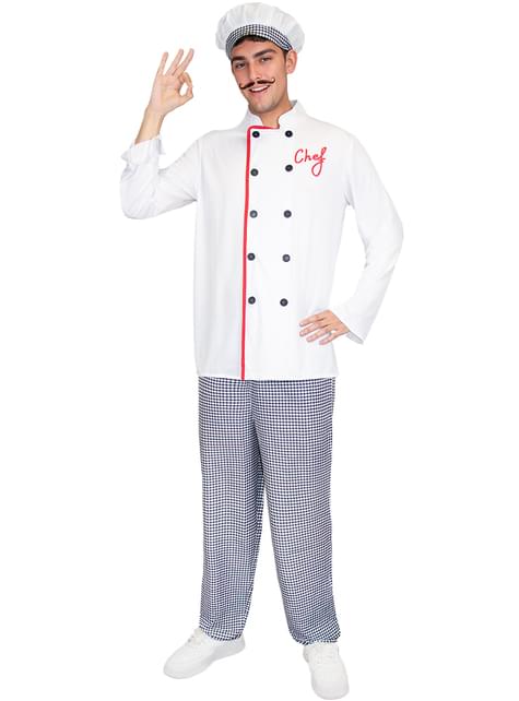 Disfraz de cocinero para hombre