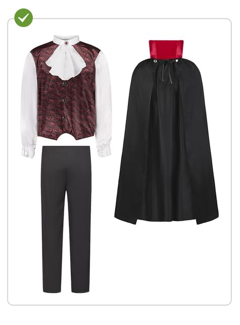 Disfraz de Conde Drácula para hombre - Funiglobal | Funidelia