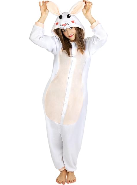 Disfraz de conejo onesie para adulto - Funiglobal | Funidelia