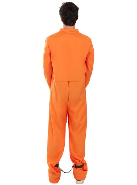 Disfraz de convicto naranja - Funiglobal | Funidelia
