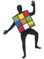 Disfraz de cubo de Rubik para adulto