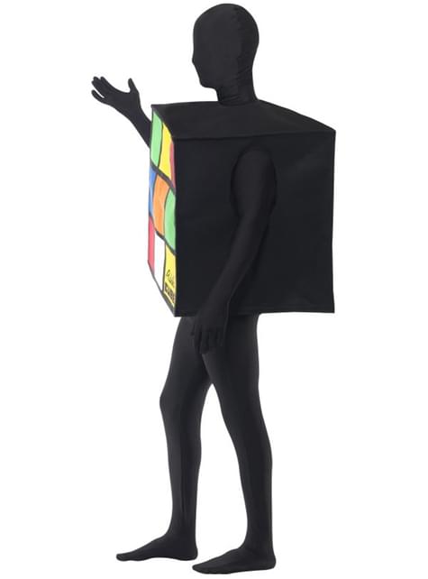 Disfraz de cubo de Rubik para adulto