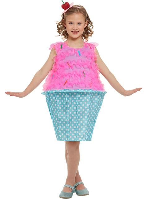 Disfraz de cupcake para niña - Funiglobal | Funidelia