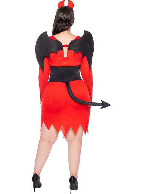 Disfraz de diablesa para mujer talla grande - Funiglobal | Funidelia