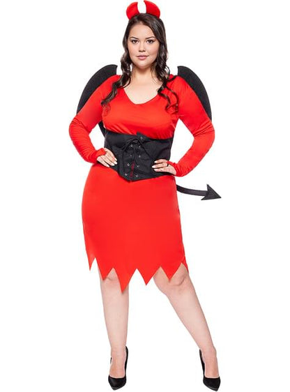 Disfraz de diablesa para mujer talla grande - Funiglobal | Funidelia