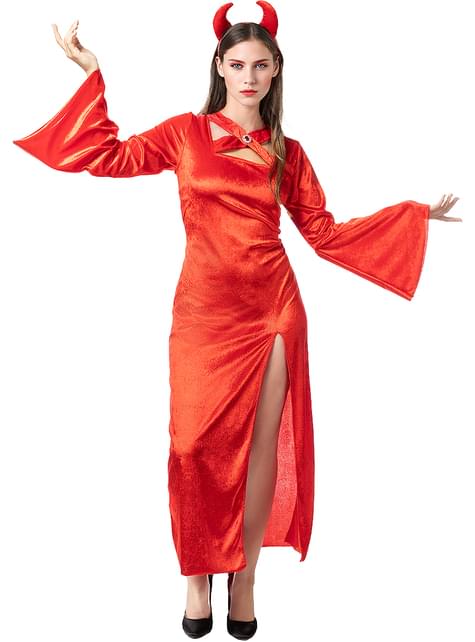 Disfraz de diablesa sacerdotisa para mujer - Funiglobal | Funidelia