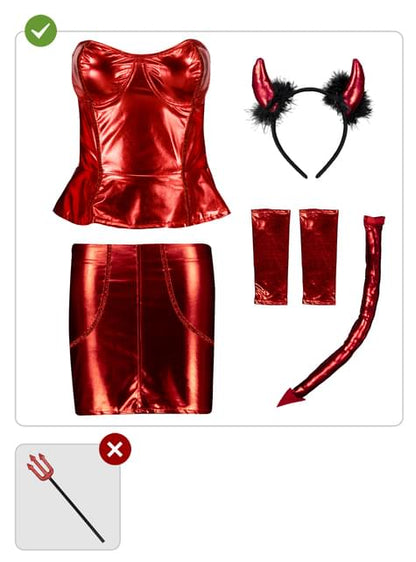 Disfraz de diablesa sexy para mujer - Funiglobal | Funidelia