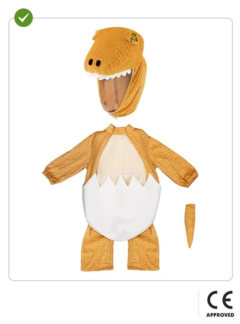 Disfraz de dinosaurio recién nacido para bebé - Funiglobal | Funidelia
