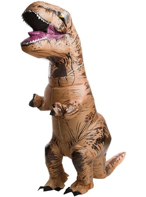 Disfraz de dinosaurio T-Rex inflable para adolescente - Jurassic World