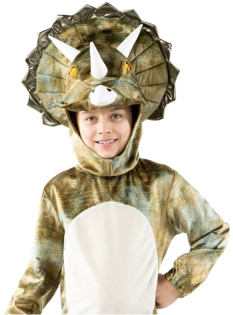 Disfraz de dinosaurio Triceratops para niño - Funiglobal | Funidelia