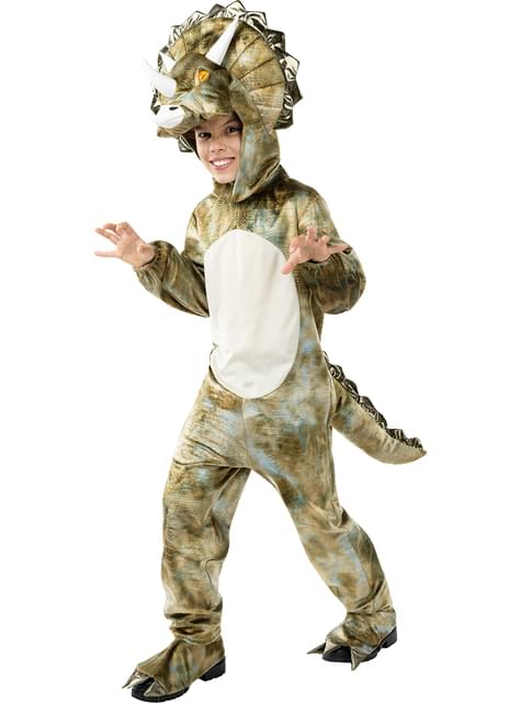 Disfraz de dinosaurio Triceratops para niño - Funiglobal | Funidelia