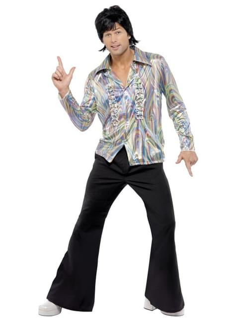 Disfraz de disco años 70 para hombre