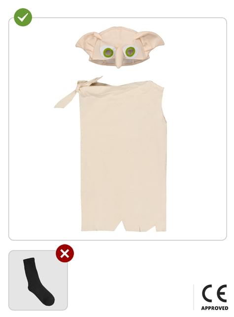 Disfraz de Dobby para bebé - Funiglobal | Funidelia