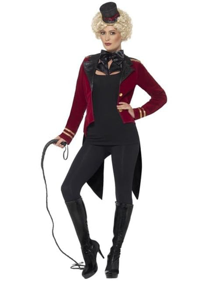Disfraz de domador de circo rojo para mujer - Smiffys | Funidelia