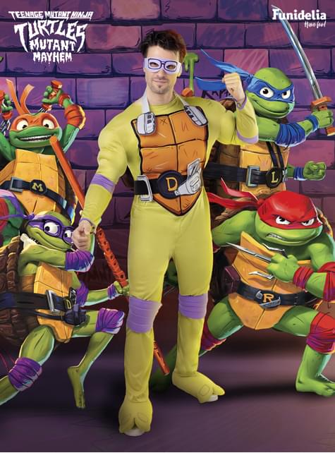 Disfraz de Donatello para hombre - Las Tortugas Ninja - Funiglobal | Funidelia