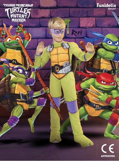 Disfraz de Donatello para niño - Las Tortugas Ninja - Funiglobal | Funidelia