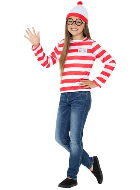 Disfraz de Dónde está Wally para niño