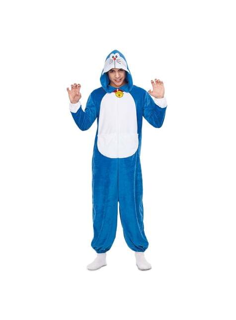 Disfraz de Doraemon básico onesie para adulto