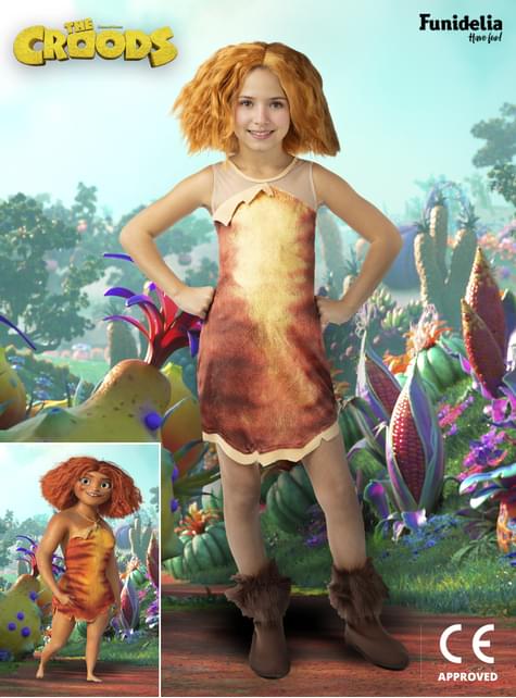 Disfraz de Eep para niña - Los Croods - Funiglobal | Funidelia