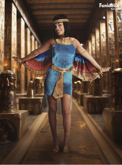 Disfraz de Egipcia Nefertiti para mujer - Funiglobal | Funidelia