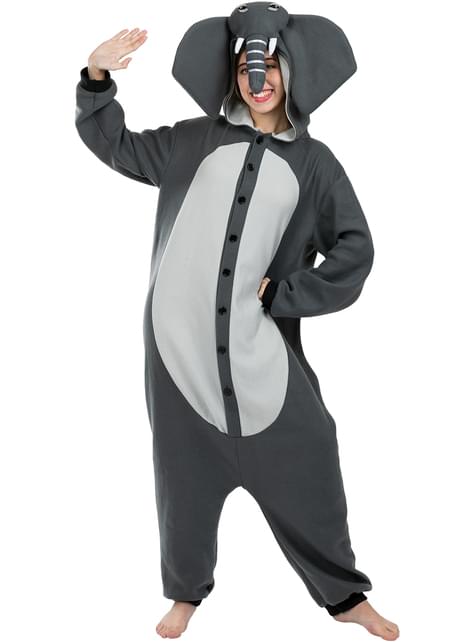 Disfraz de elefante onesie - Funiglobal | Funidelia