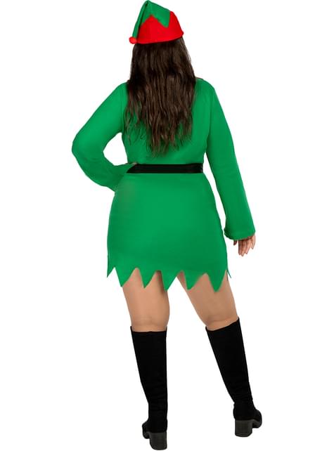 Disfraz de elfa duende para mujer talla grande - Funiglobal | Funidelia