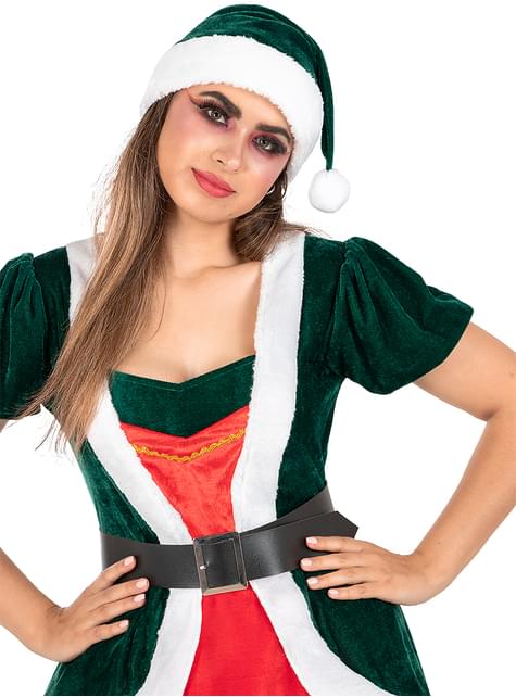 Disfraz de elfa navideña sexy para mujer - Funiglobal | Funidelia