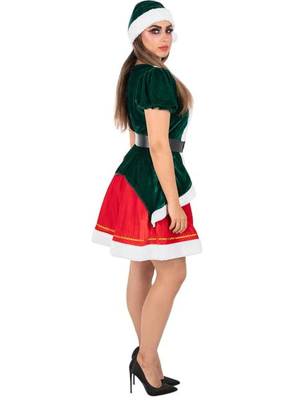 Disfraz de elfa navideña sexy para mujer - Funiglobal | Funidelia
