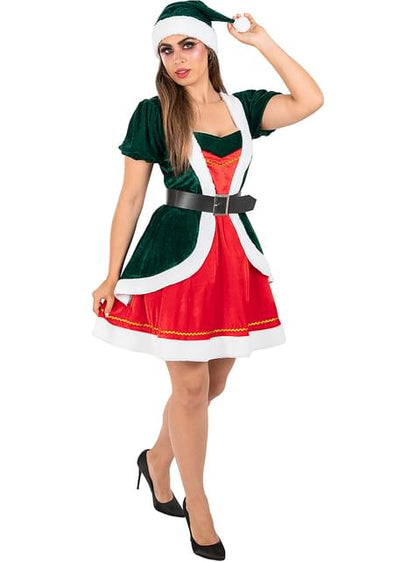 Disfraz de elfa navideña sexy para mujer - Funiglobal | Funidelia