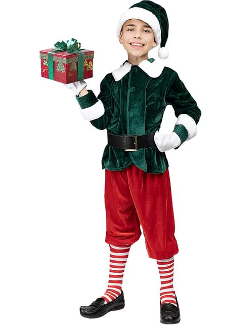 Disfraz de elfo Deluxe para niño - Funiglobal | Funidelia