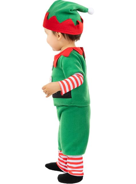 Disfraz de elfo navideño para bebé - Funiglobal | Funidelia